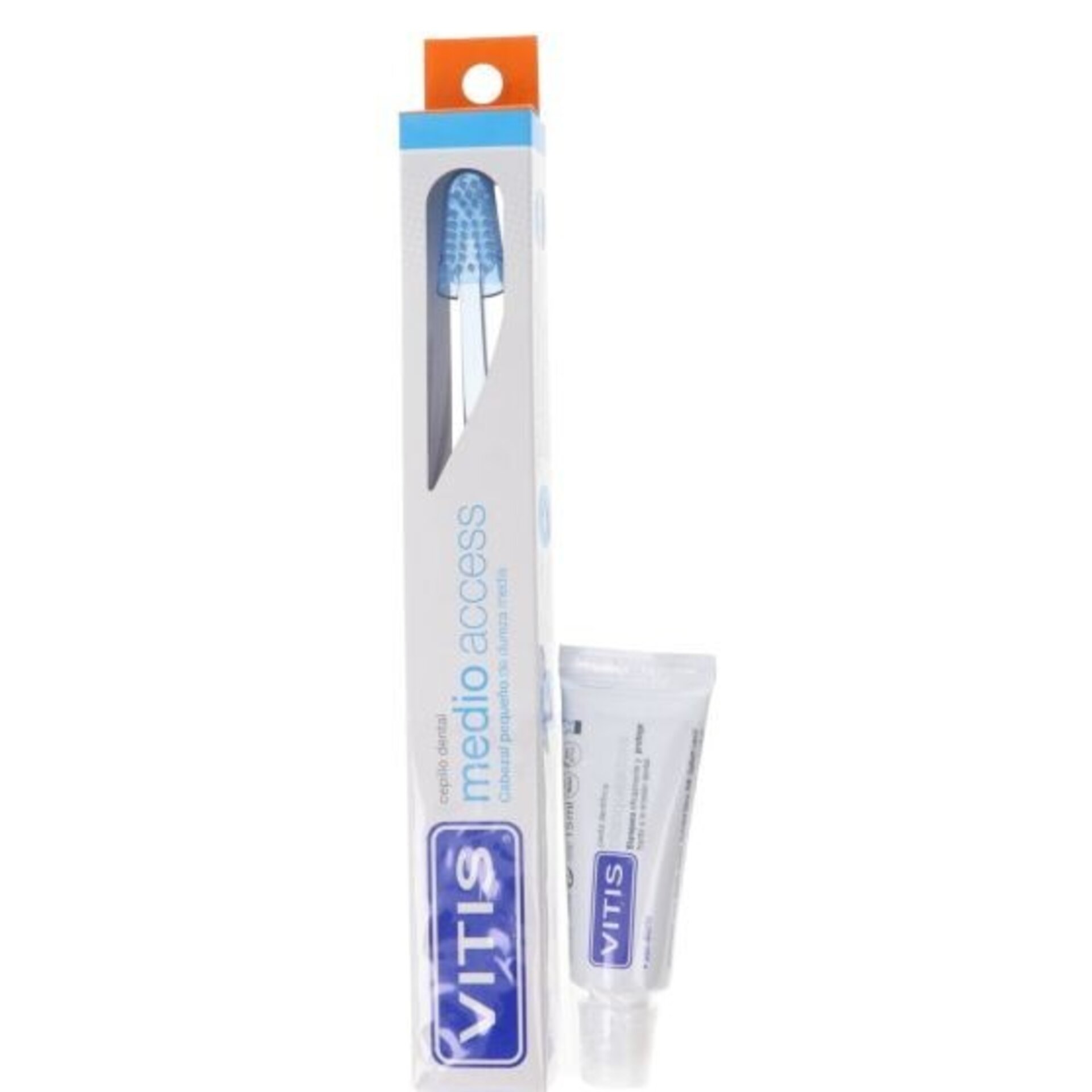 Vitis Cepillo Medio +Pasta15ml - 1