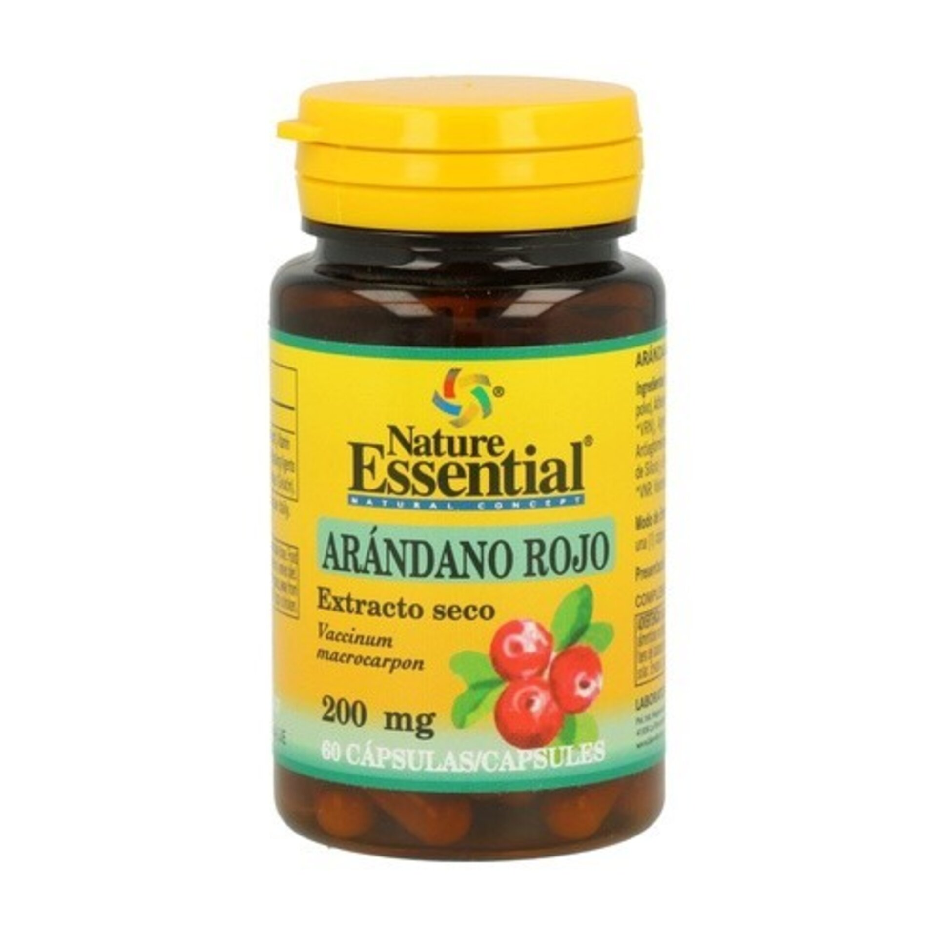 Nature Essential Arandano Rojo 200mg 60caps - 1