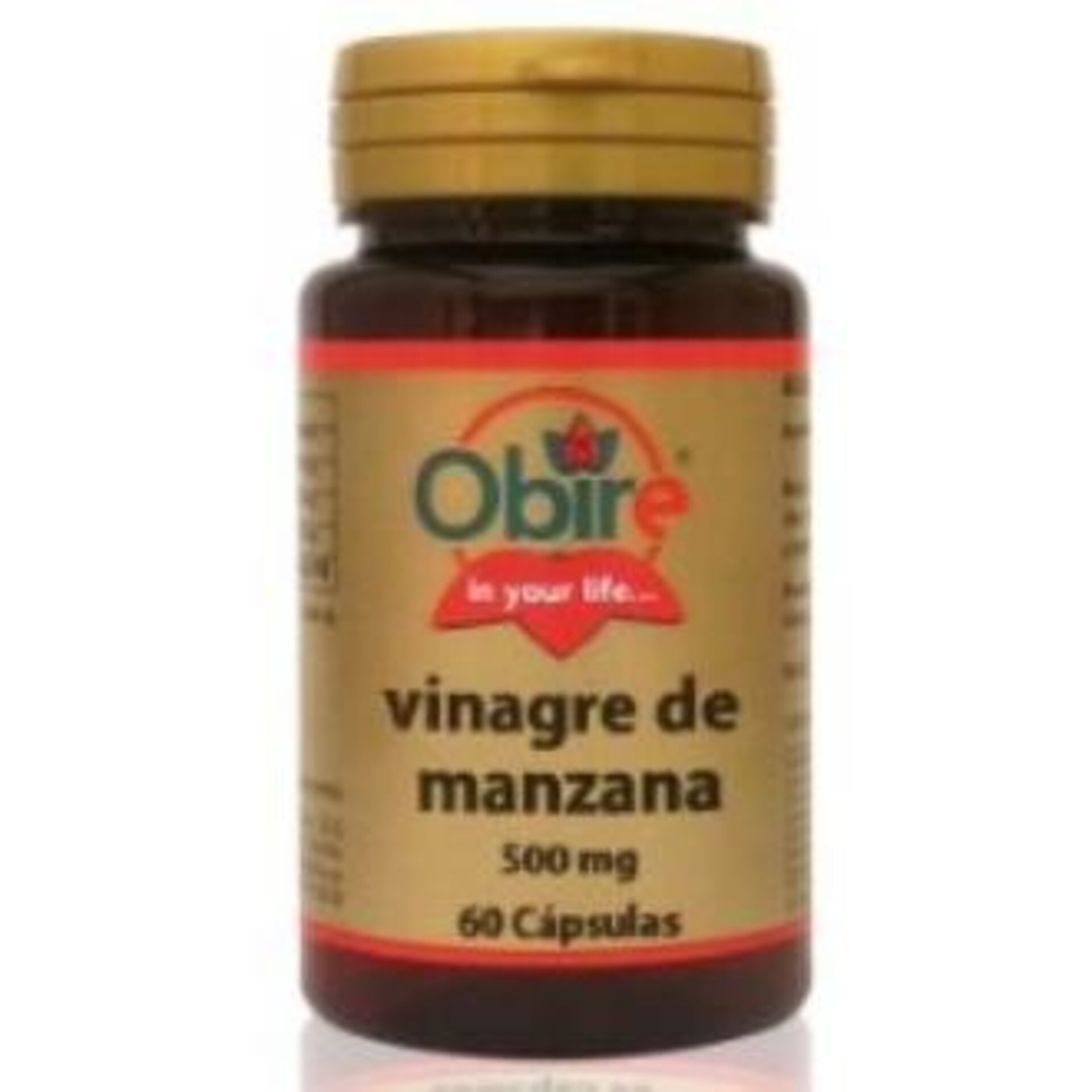 Obire Vinagre de Manzana 500mg 60 caps - 1