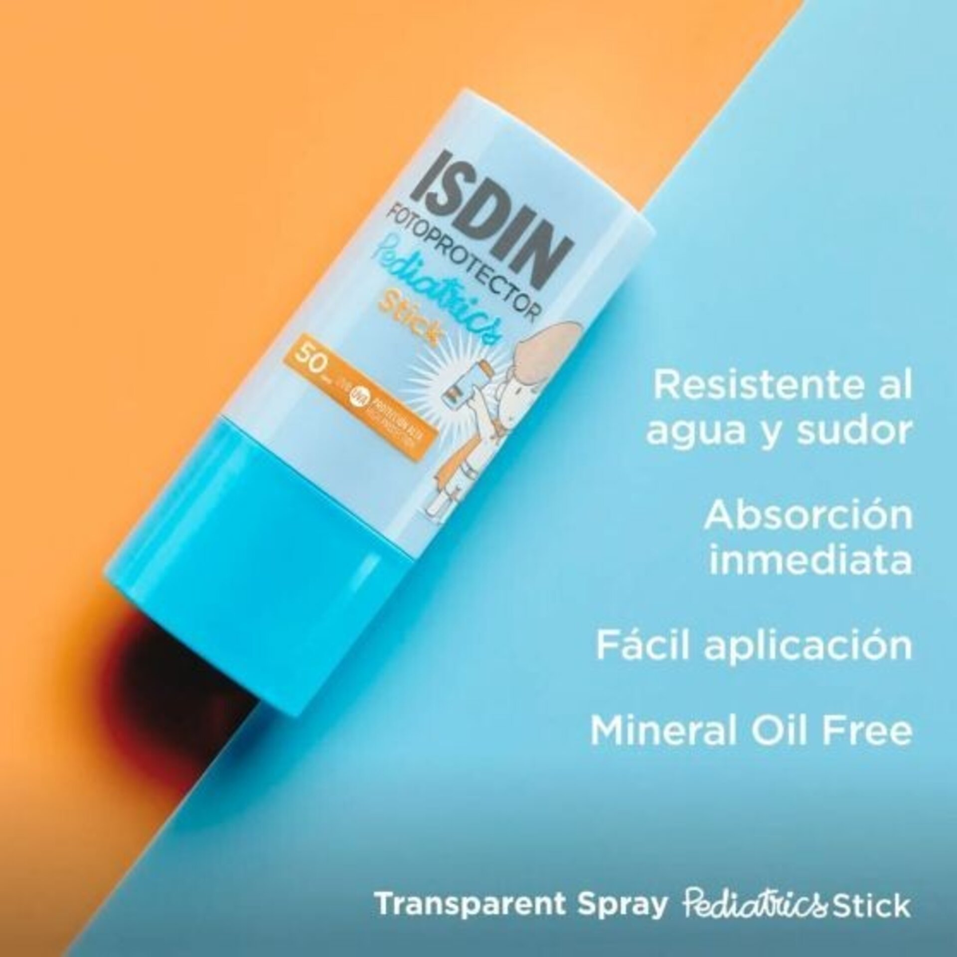 ISDIN Stick Pediátrico SPF 50+ 20 g – Protector Solar Infantil en Barra - 2