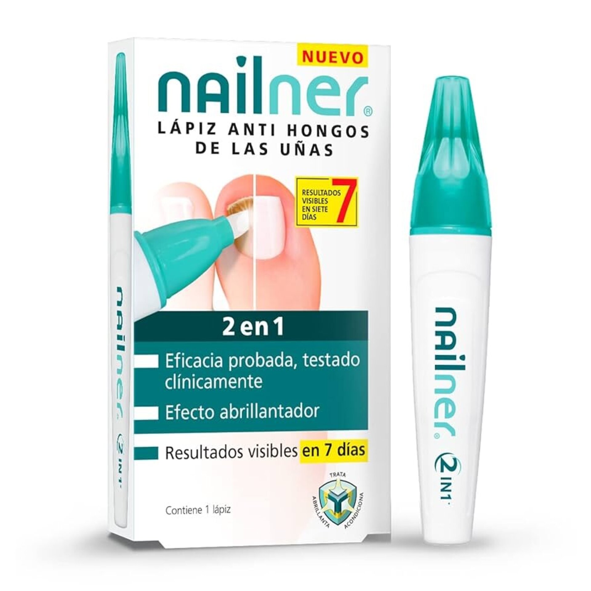 Nailner Lápiz AntiHongos Para Uñas 2en1 - 1