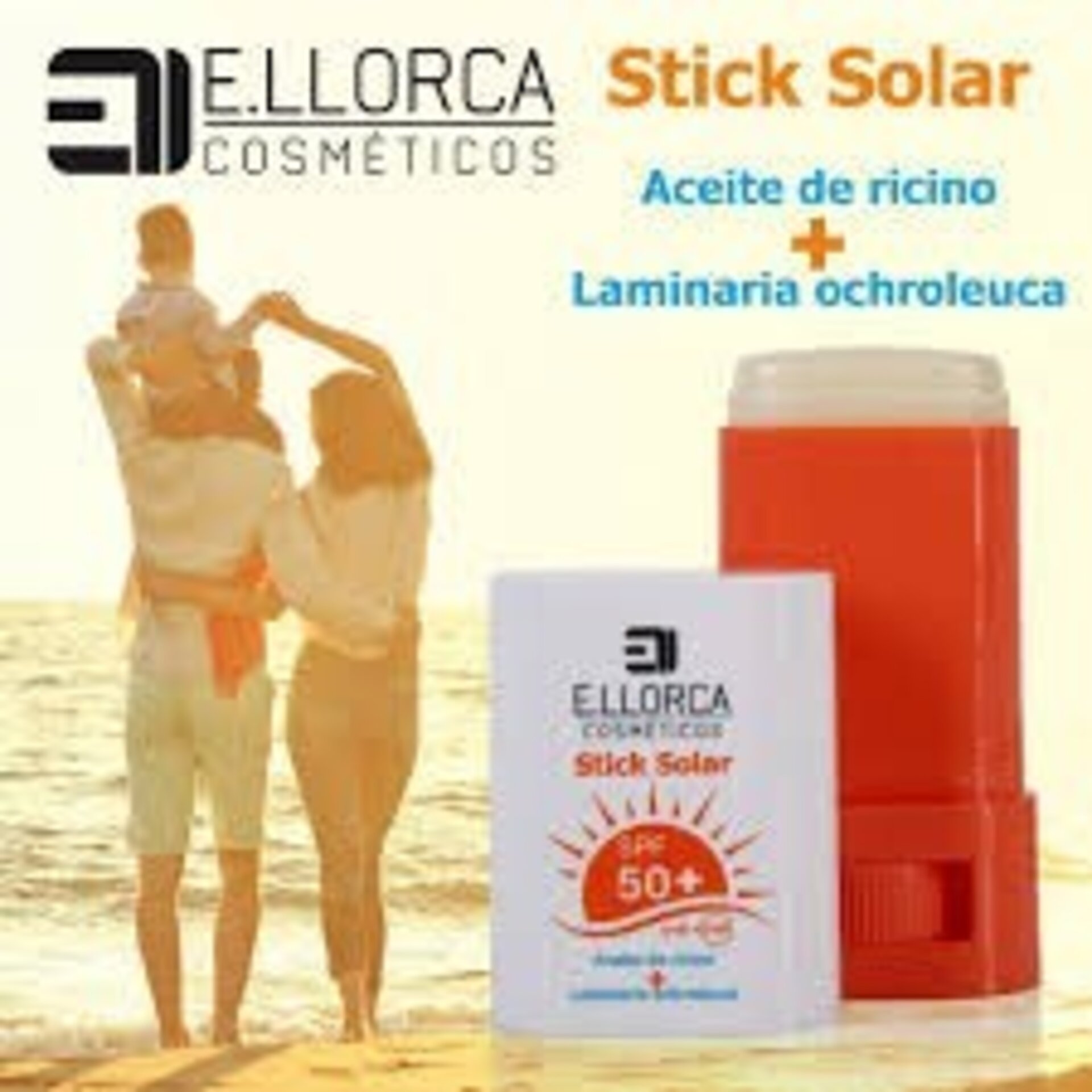 E.LLorca Stick Solar spf 50+ 15ml - 1