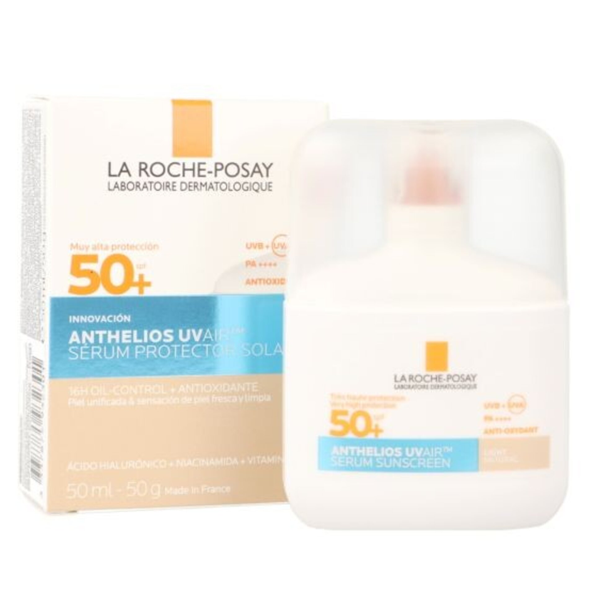 La Roche Posay Anthelios UVair Serum Protectos Solar Color Claro spf 50+ - 1
