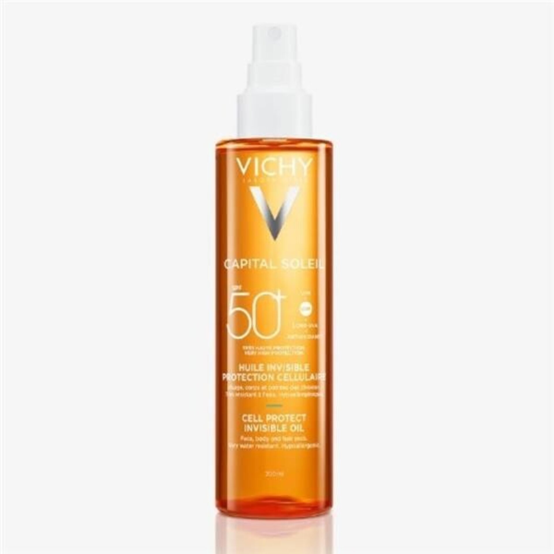 Vichy Capital Soleil Aceite Invisible spf 50+ 200ml - 1