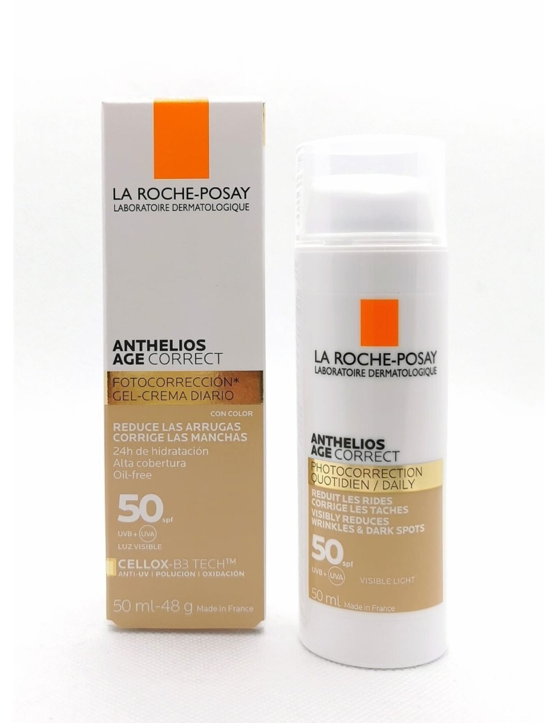 La Roche Posay Anthelios Age Correct Gel Crema Color spf 50+ 50ml - 1