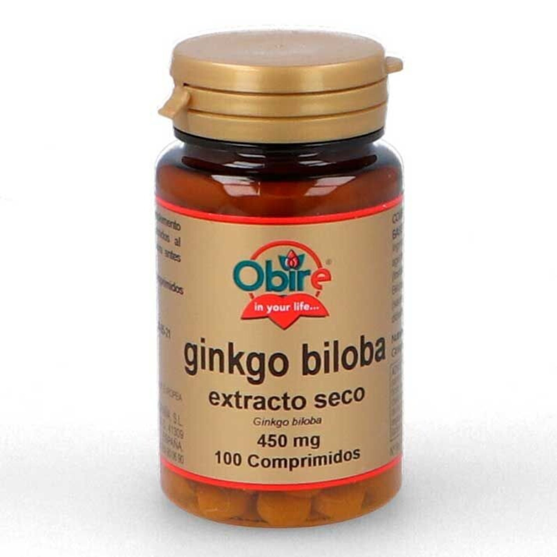 Obire Ginkgo Biloba 450mg 100 comp - 1