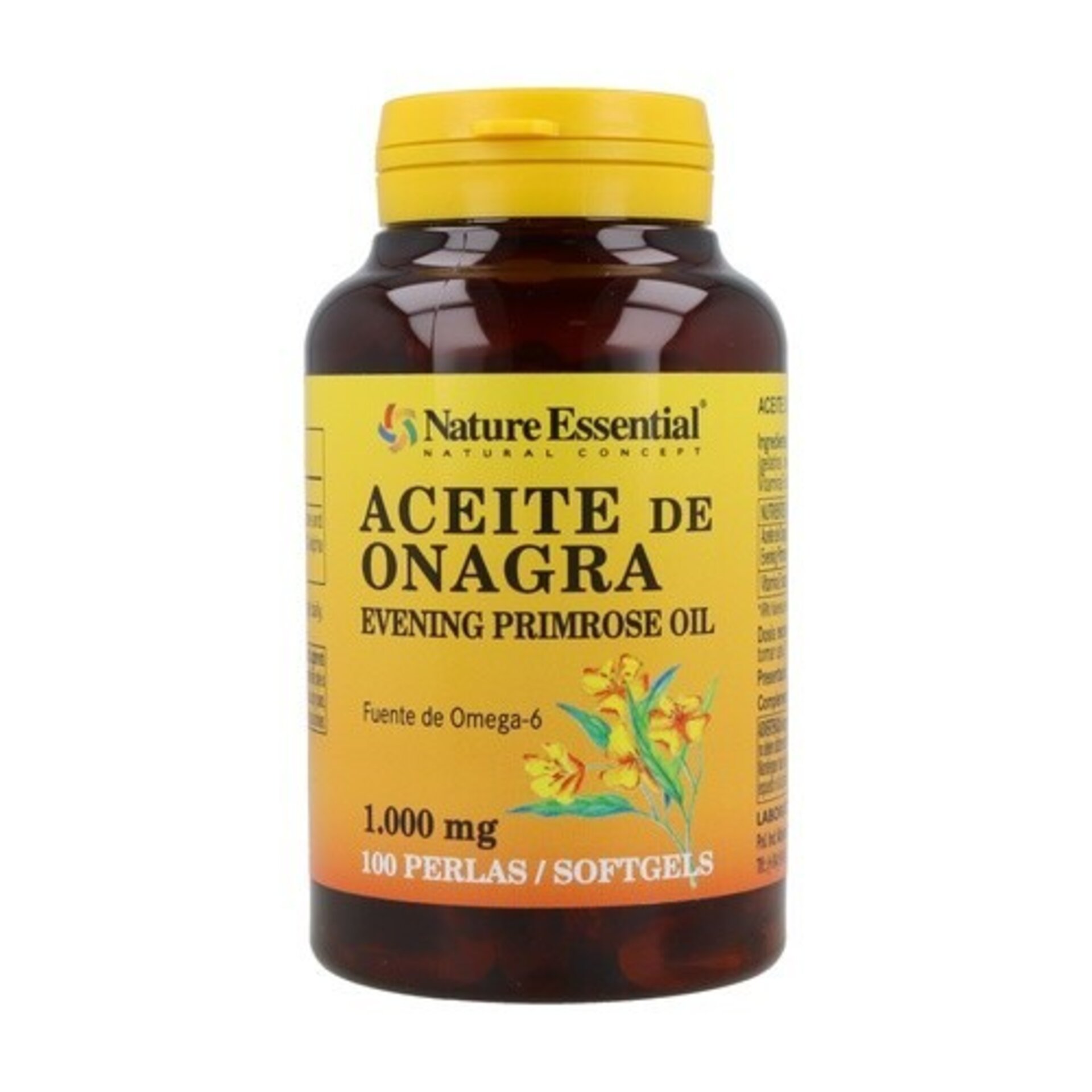 Nature Essential Aceite De Onagra 1000mg 100 perlas - 1