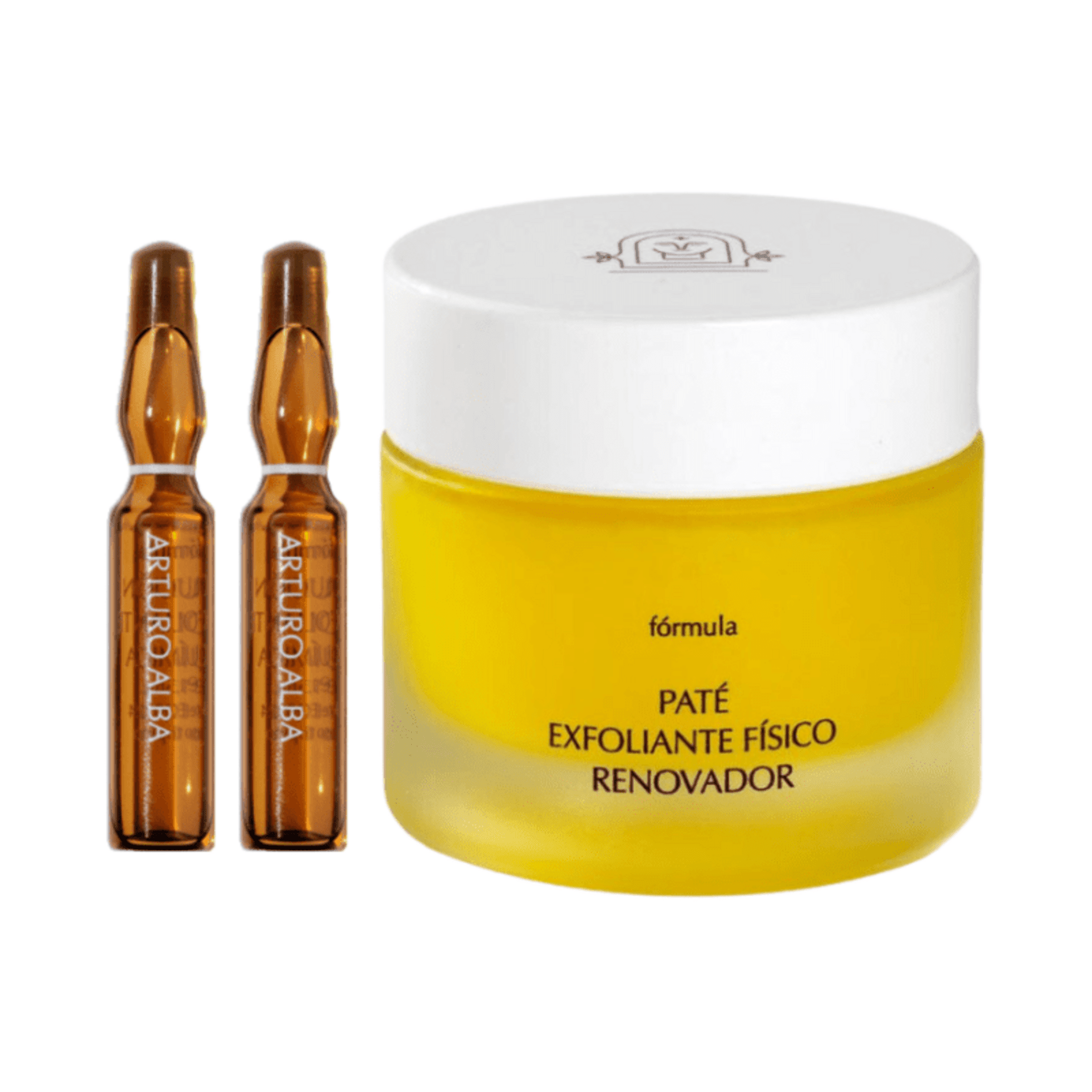 Arturo Alba Paté Exfoliante Físico Renovador 50 g – Exfoliante Facial Suave - 2