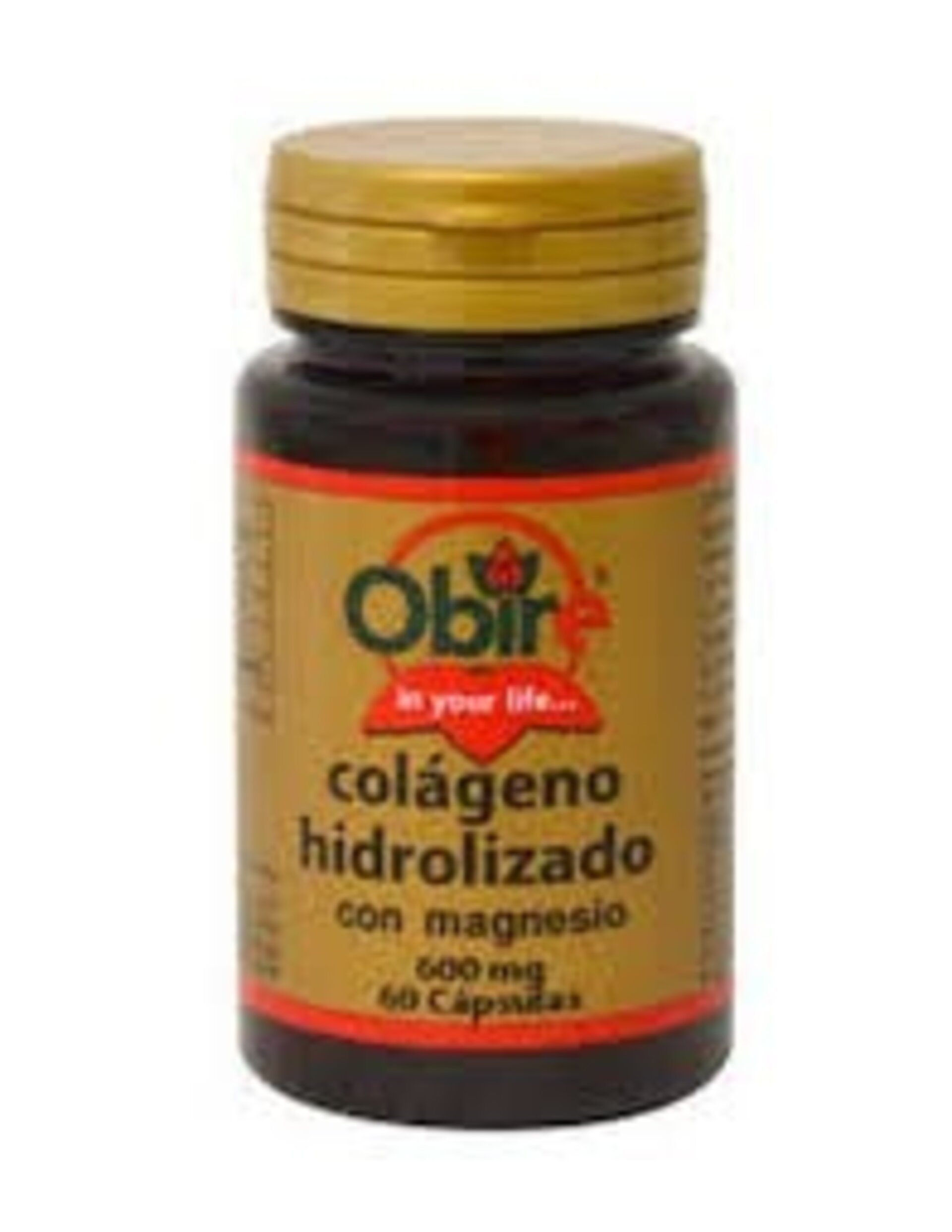 Obire Colageno Marino Hidrolizado y Magnesio 600mg 60 caps - 1